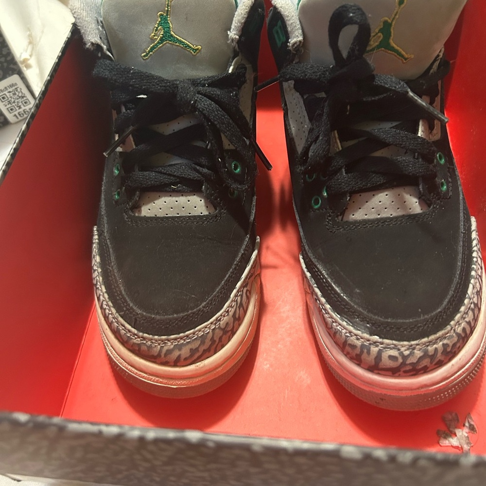 Jordan Air 3 Retro Black and Silver Box - Picture 3 of 9